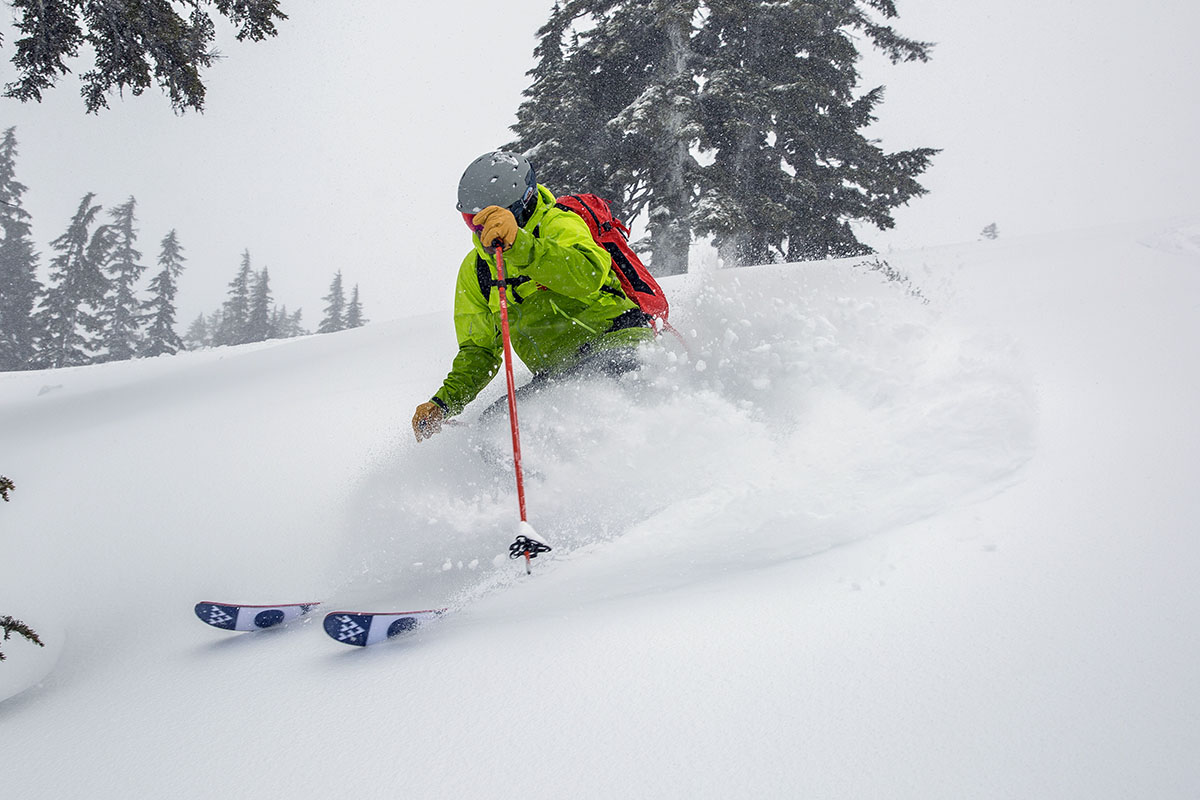 Arc'teryx Rush IS jacket (skiing downhill)